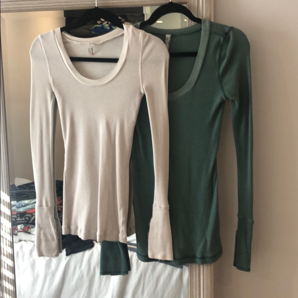 Bundle: free people thermal long sleeves